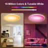 Plafonnier Led intelligent 24W lustre rond 30W Audio… – vue 3