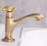 Robinet laiton antique lavabo monotrou froid poignée… – vue 2