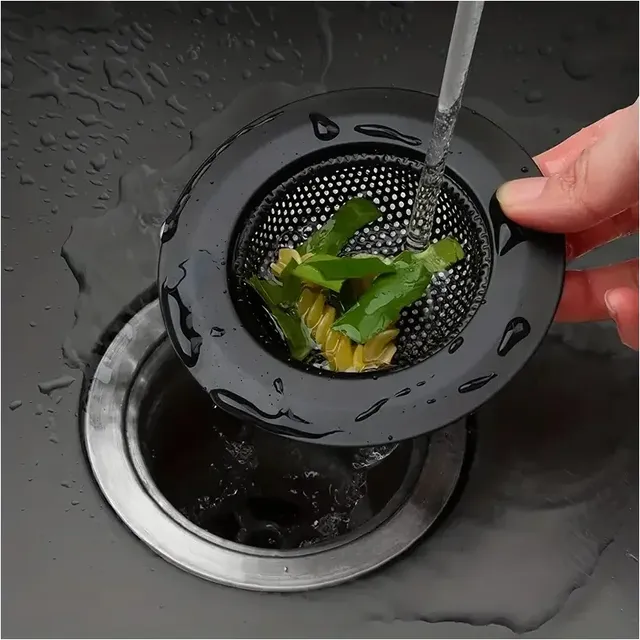 Filtre d'évier de cuisine en acier inoxydable – vue 3
