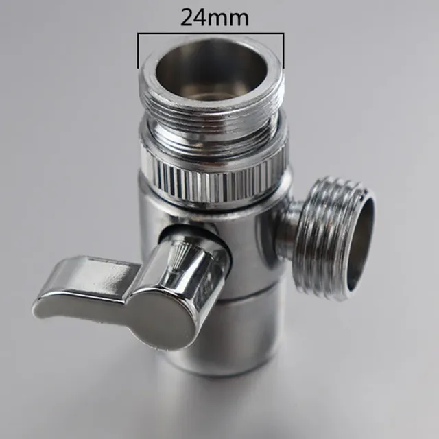 Adaptateur robinet dérivateur évier douchette métallique… – vue 5
