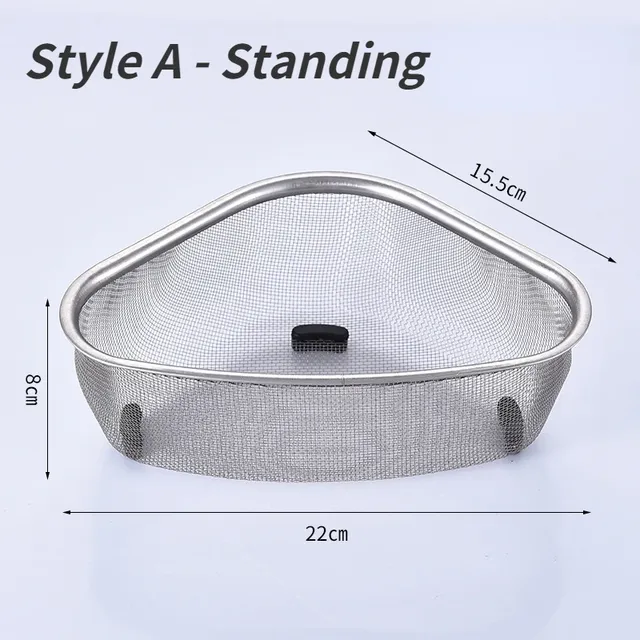 Panier de vidange d'évier de cuisine en acier inoxydable – vue 6