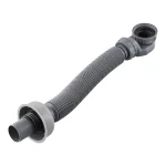 Tuyau de vidange pour baignoire, conception de joint d&rsquo;eau, Drainage efficace, baignoire plate, ABS gris, PP de haute qualité, performances fiables