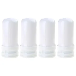 Lot quatre cartouches filtrantes céramique diatomite coquilles noix…