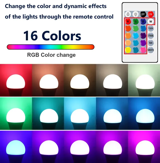 Ampoule LED RGB A60 – vue 6