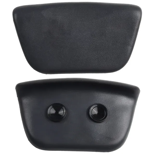 Oreiller de bain noir avec aspiration standard