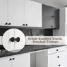 1 pièces moderne noir en aluminium armoires de cuisine… – vue 6