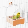 Baignoire de bain pour oiseaux en acrylique – vue 4