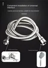 Tuyau de douche Flexible noir/argent de 1.5M – vue 4