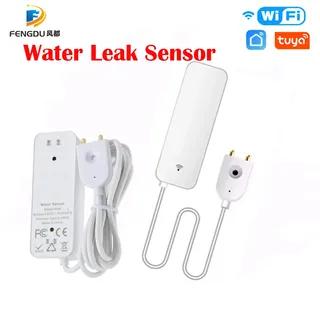 Tuya Wifi Smart Life APP capteur de fuite d'eau détecteur de fuite…