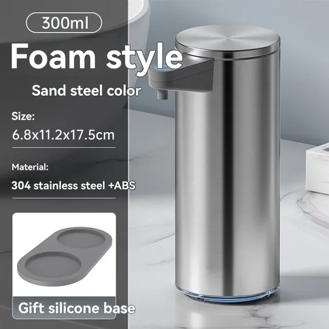 Distributeur savon automatique sans contact acier… – vue 6