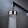 Pommeau de douche à économie d'eau pressurisé brossé en… – vue 2
