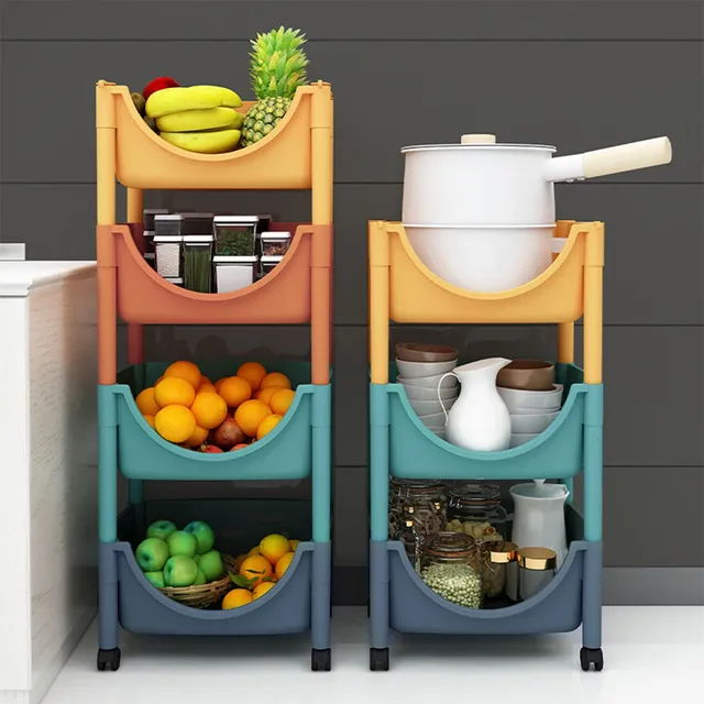 Chariot de rangement de cuisine – vue 3