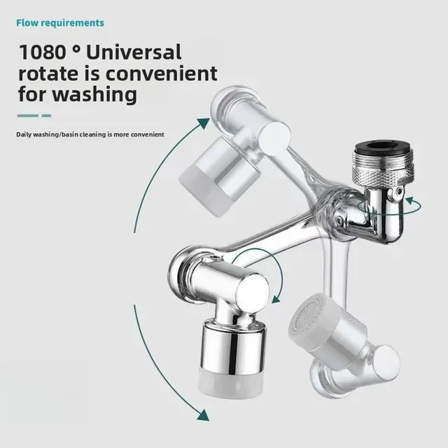 Dispositif d'extension de robinet de lavabo – vue 3