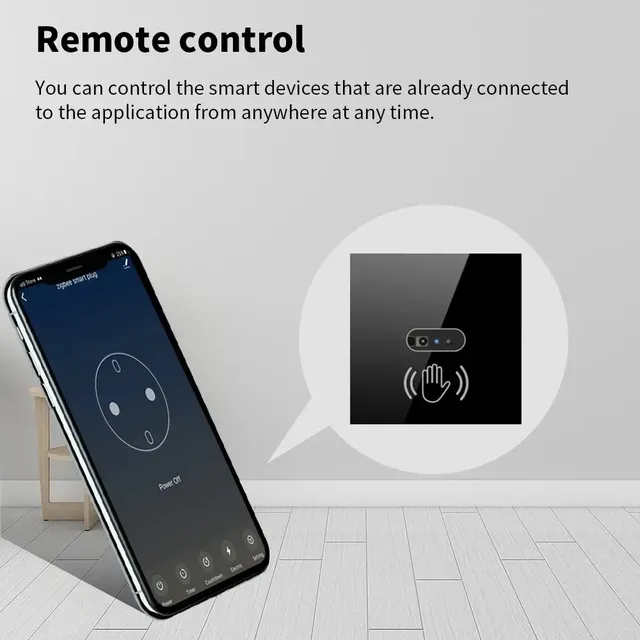 Cerhot Tuya WiFi commutateur intelligent vague Senssor… – vue 5