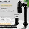 Siphon lavabo vidange déodorant antiodeur noir inox… – vue 1