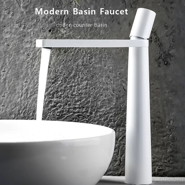 Robinets en cuivre modernes pour bassin noir – vue 6
