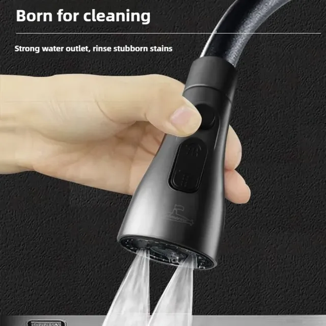 360 ° Robinet de cuisine rotatif taille mince pressurisé… – vue 4