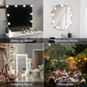 Ampoules LED détachables pour miroir de maquillage… – vue 4