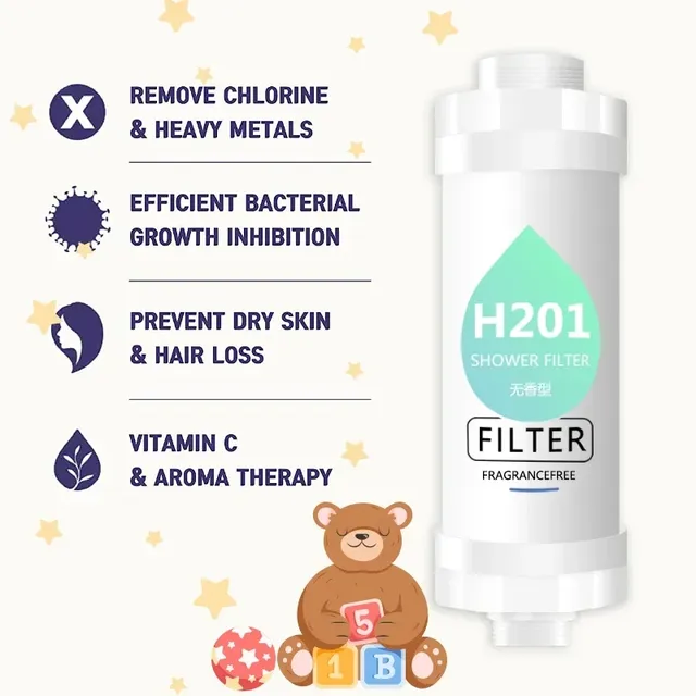 Filtre de douche 3 en 1 – vue 2