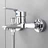 Mitigeur bain douche mural monocommande chromé design… – vue 4