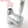Robinetterie col cygne bec coudé inox chromé poli miroir… – vue 6