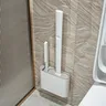Brosse de nettoyage de brosse de toilette en Silicone – vue 1