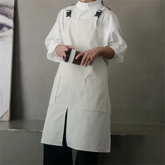 Tablier de serveur imperméable avec poches pour cuisine – vue 3