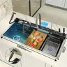 Évier de cuisine en acier inoxydable – vue 2