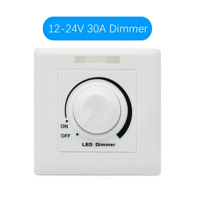 Variateur de luminosité réglable pour bande lumineuse LED