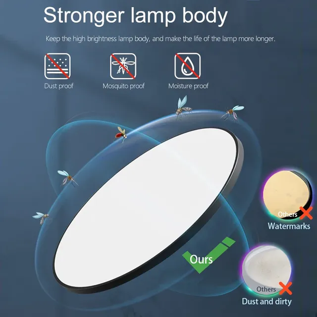 Plafonnier LED intelligent – vue 2