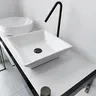 Bassin noir Plans deux trous salle de bain – vue 5