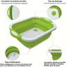Bassin peu encombrant portable avec évier intégré et… – vue 5