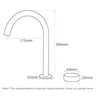 Robinet de lavabo noir mat à 2 trous – vue 4