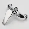 Robinet douche mural monocommande chromée miroir… – vue 4