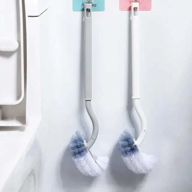 Brosse courbe de toilette murale de type S – vue 3