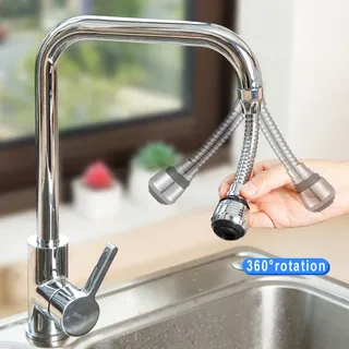 Extension de robinet rotative à 2 modes 360