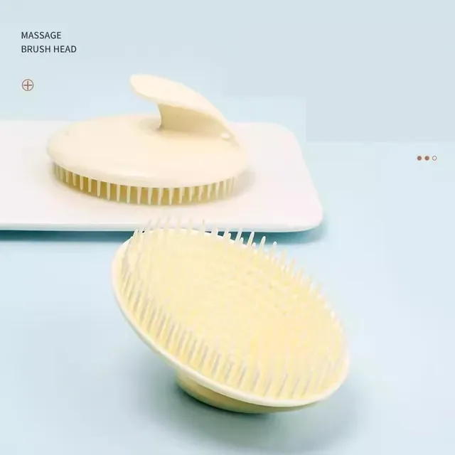 Brosse shampooing massage cuir chevelu silicone souple… – vue 2