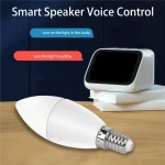 BTLIFE-2X Tuya E14 ampoule intelligente variable cinq voies spirale bougie ampoule Wifi RGB ampoule télécommande et commande vocale 5W