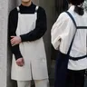 Tablier imperméable en polyester fendu sur le devant… – vue 4