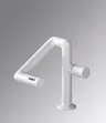 Robinet lavabo mitigeur monocommande laiton ivoire mat… – vue 4