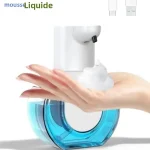 Distributeur automatique de savon en mousse à capteur intelligent, robinet à capteur de mouvement électrique sans contact avec Rechargeable pour cuisine et salle de bains