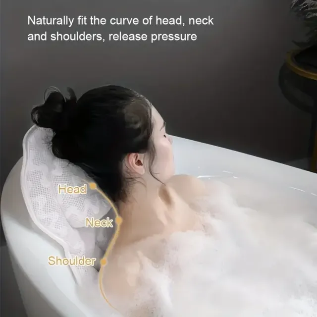 Oreiller de baignoire maison hôtel oreiller de bain 4D… – vue 6