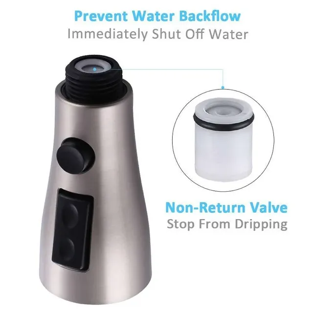 Buse robinet extractible cuisine télescopique bouton… – vue 4