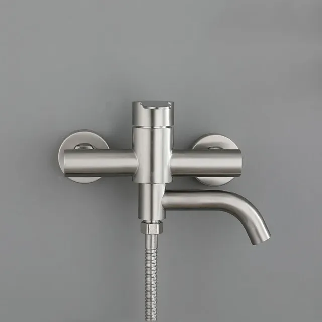 Robinet de douche de salle de bains en acier inoxydable – vue 3