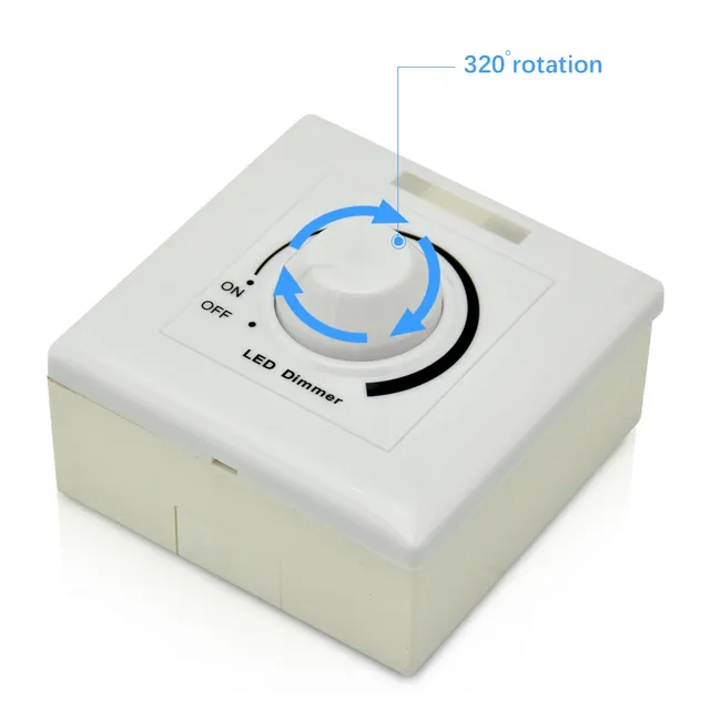 Variateur de luminosité réglable pour bande lumineuse LED – vue 4