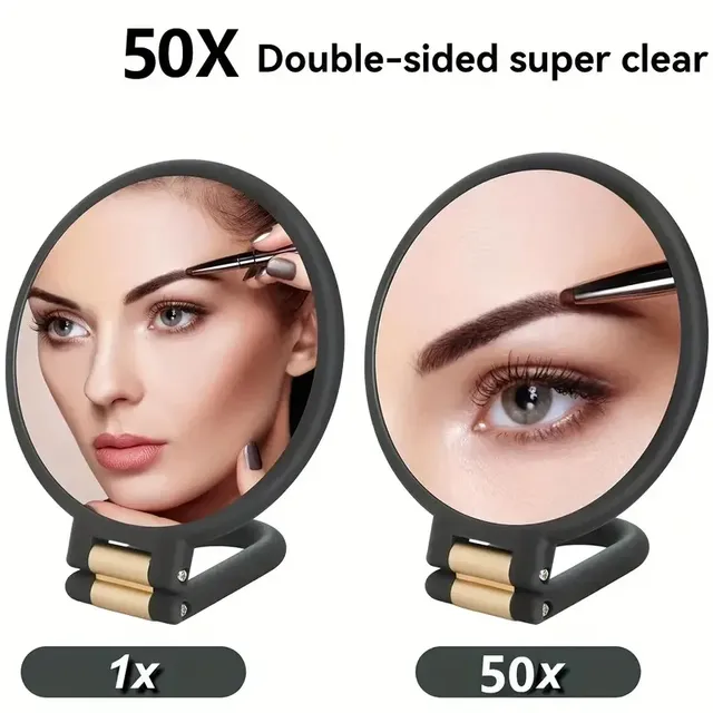 Miroir grossissant 50x avec grossissement double face… – vue 3