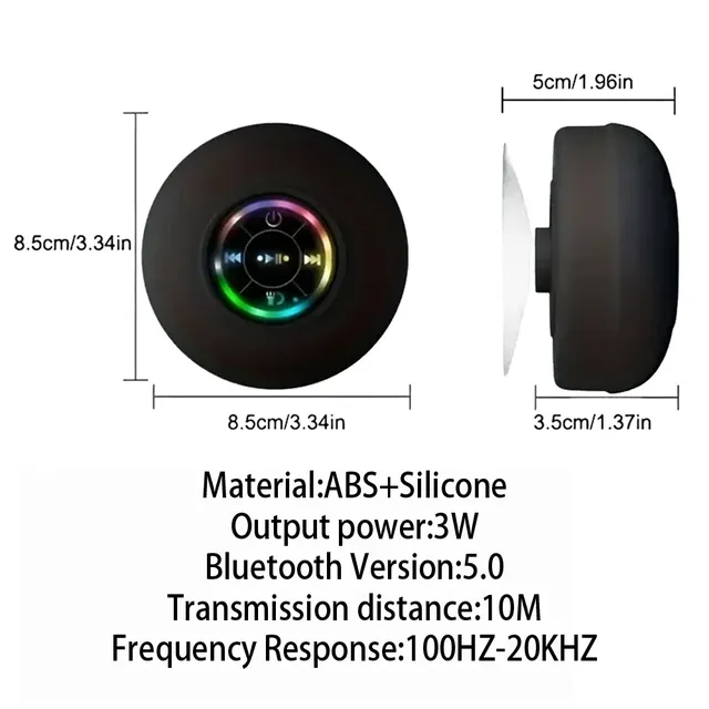 Haut-parleur Bluetooth portable sans fil – vue 6