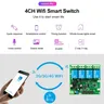Module relais wifi quatre canaux carte circuit imprimé… – vue 3