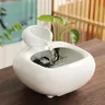 6262Vase hydroponique fontaine en céramique – vue 4
