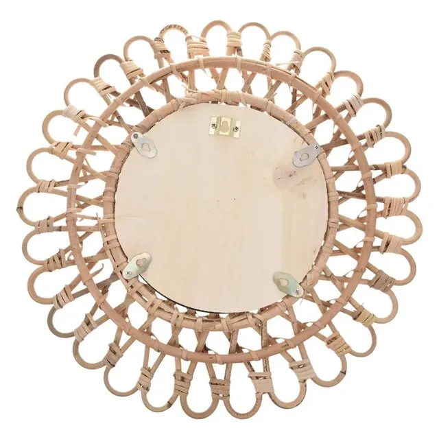 Miroir mural en osier nordique de 40Cm – vue 5